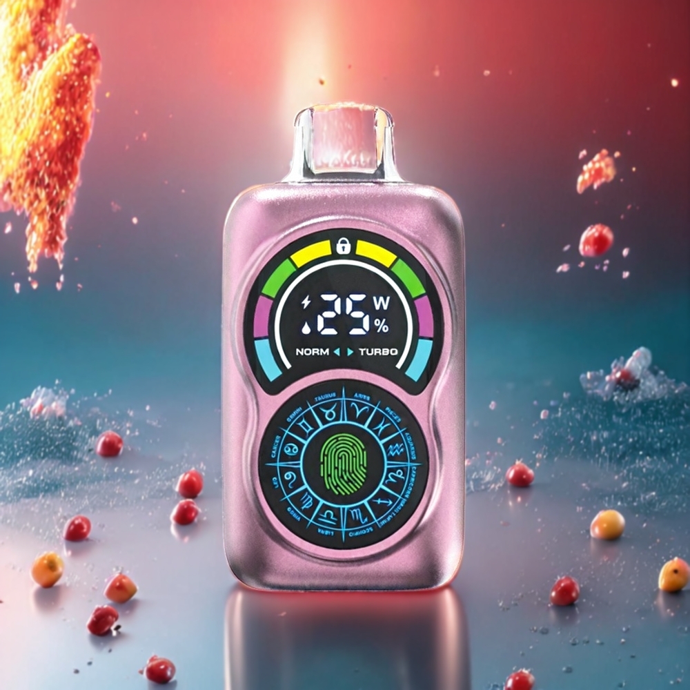 Bang King Constellation 36000 Puffs 650mAh 30ml Typ-C Sverige Grossist Persika Is