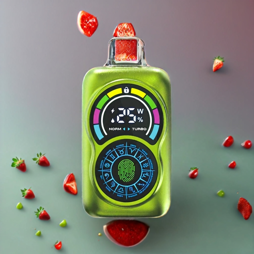 Bang King Constellation 36000 Puffs Justerbar Luftflöde 650mAh Type-C Sverige Grossist Jordgubb Kiwi