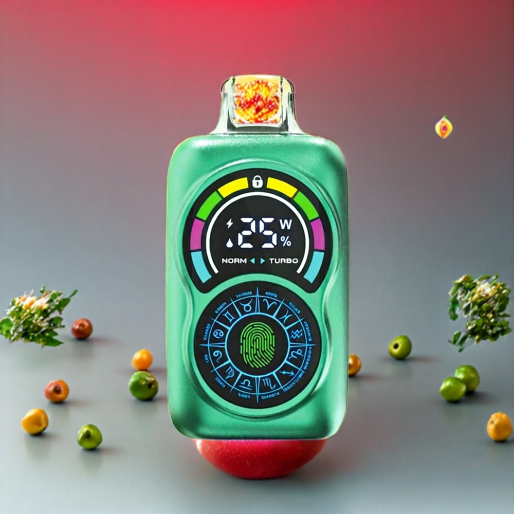 Bang King Constellation 36000 Puffs Justerbar Luftflöde Type-C Sverige Grossist Kiwi Passionsfrukt Guava