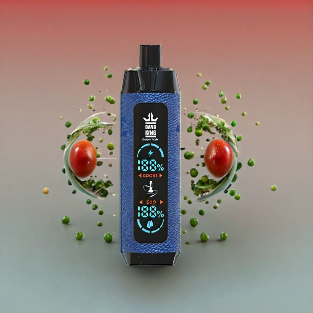Bang King Shisha 25000 Puffs 30ml 650 mAh Sverige Grossist Vattenmelon Honungsmelon Passionsfrukt