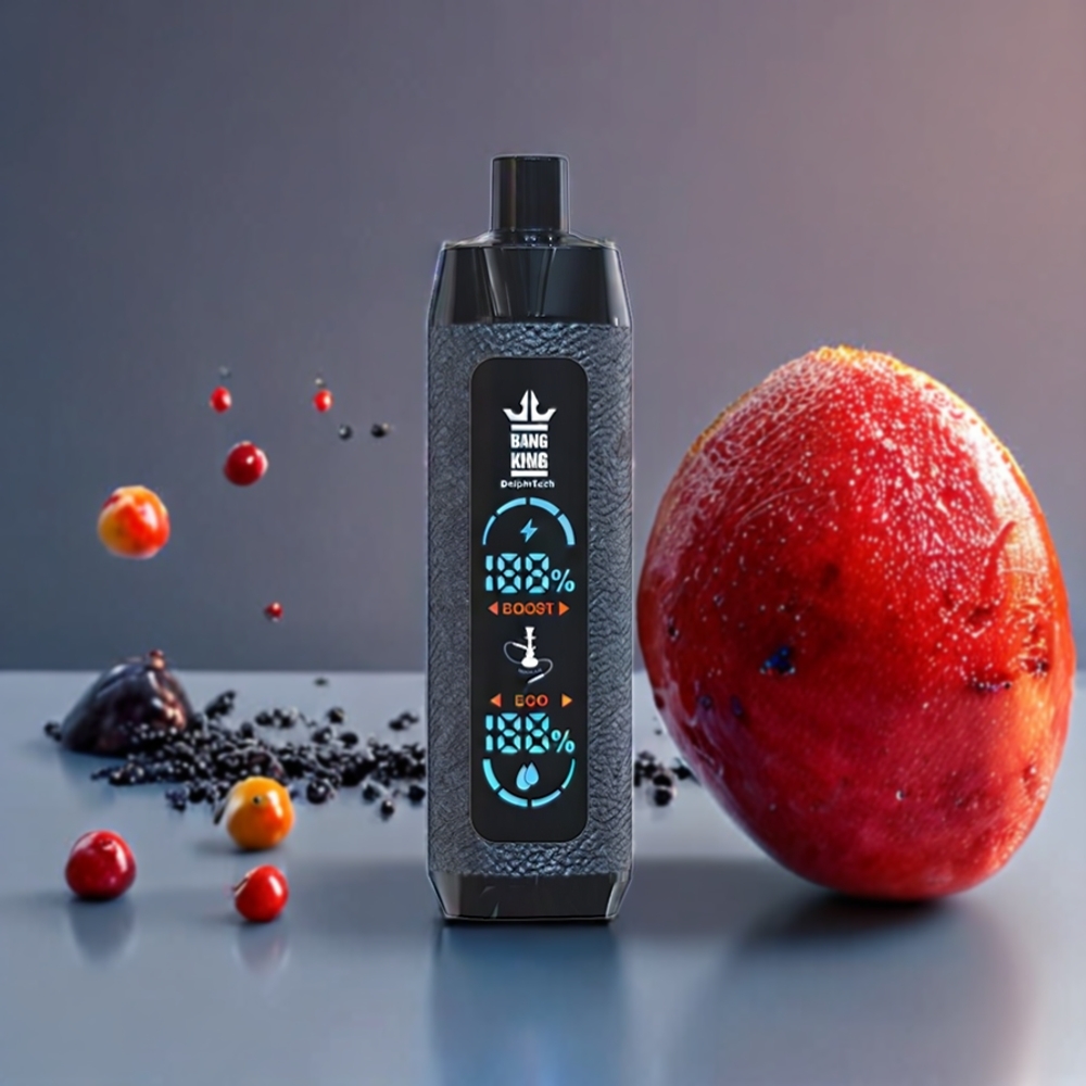 Bang King Shisha 25000 Puffs 30ml 650mAh Mesh 0.6 Ohm Type-C 0/2/3/5% Sverige Grossist