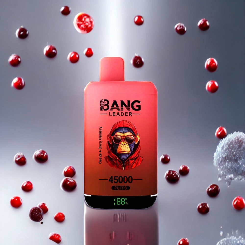 Bang Leader 45000 Puffs Smart Screen Dual Smak Cola Is Körsbär Tranbär Sverige Grossist