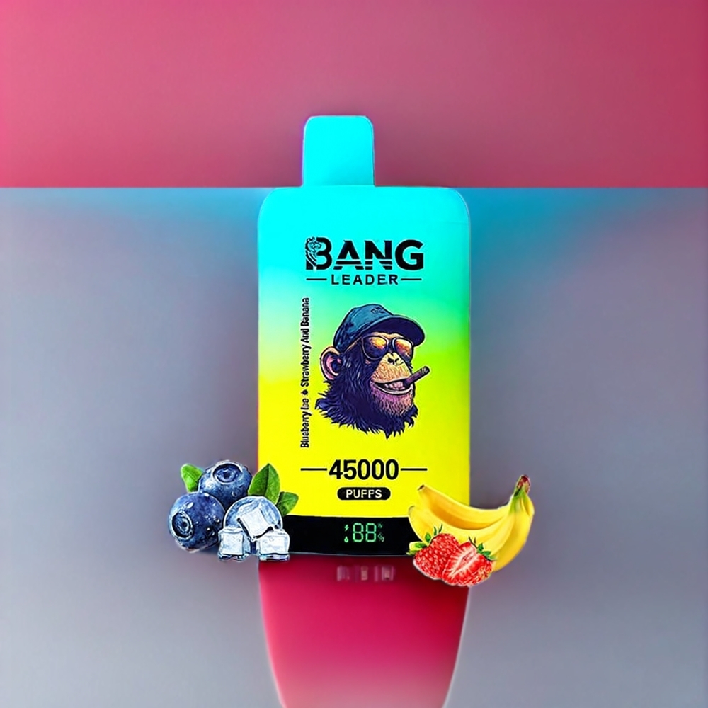 Bang Leader 45000 Smart Blåbärs-Is Jordgubb-Banana Sverige Grossist