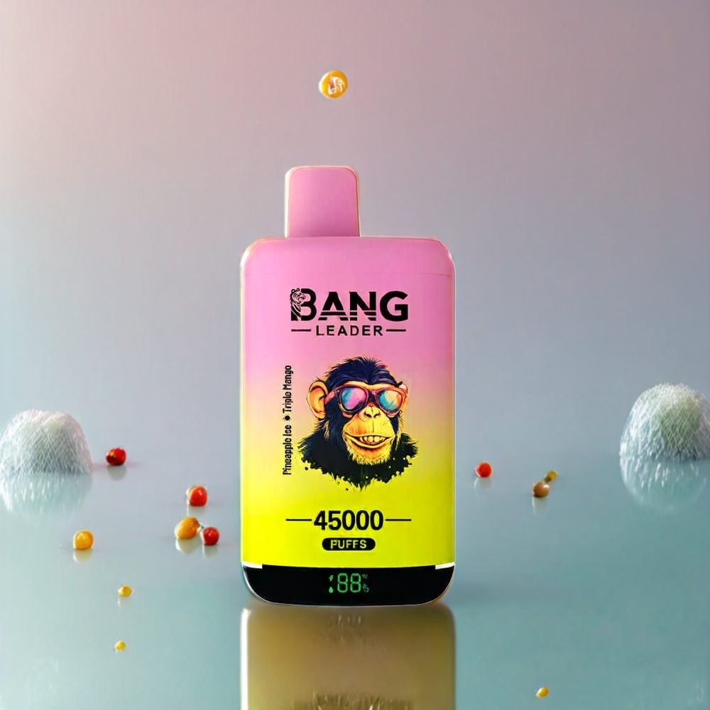 Bang Leader 45000 Smart Screen Type-C Sverige Grossist Ananas Is & Triple Mango