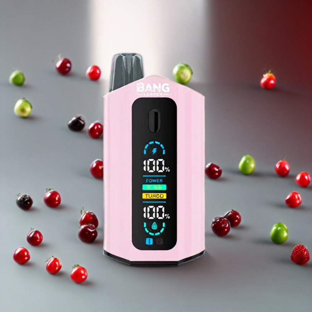 Bang Leader 50000 Drag Typ-C 13400mAh 36ml Sverige Grossist Hallon Mojito Körsbär Hallon Lime