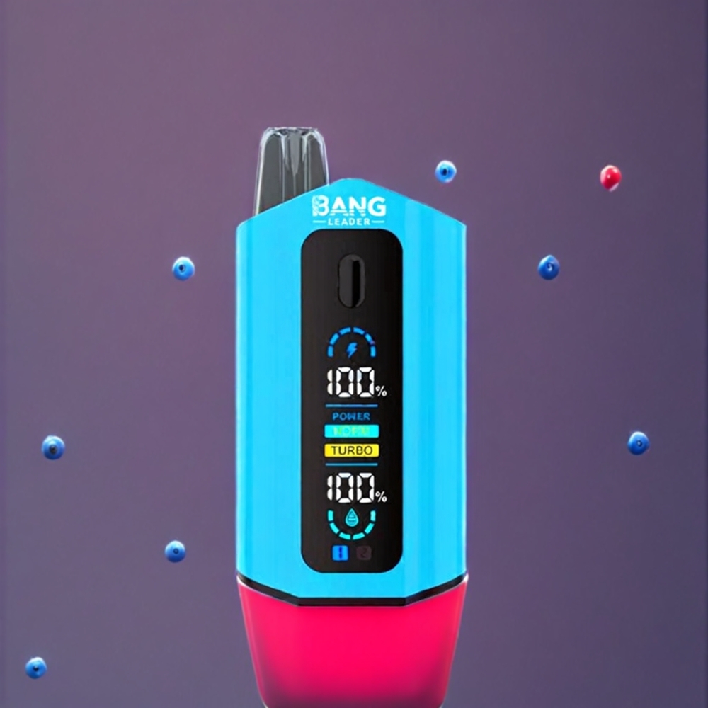 Bang Leader 50000 Puffs 13400mAh Sverige Grossist Blåbär Sur Hallon Blåbär