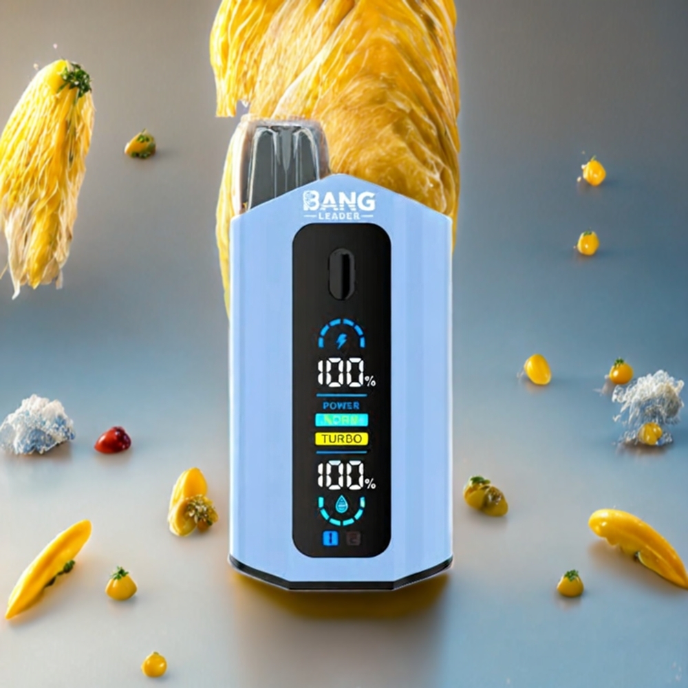 Bang Leader 50000 Puffs Sverige Grossist Typ-C Laddning 2-i-1 Smaker Banan Is Mango