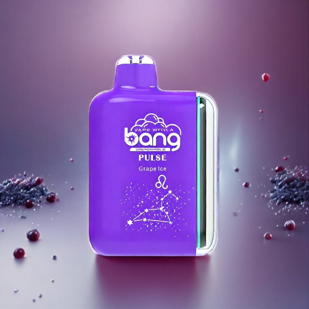 Bang Pulse 18000 Puffs Sverige Grossist Typ-C 650mAh 26ml 1.0 ohm Druva Is