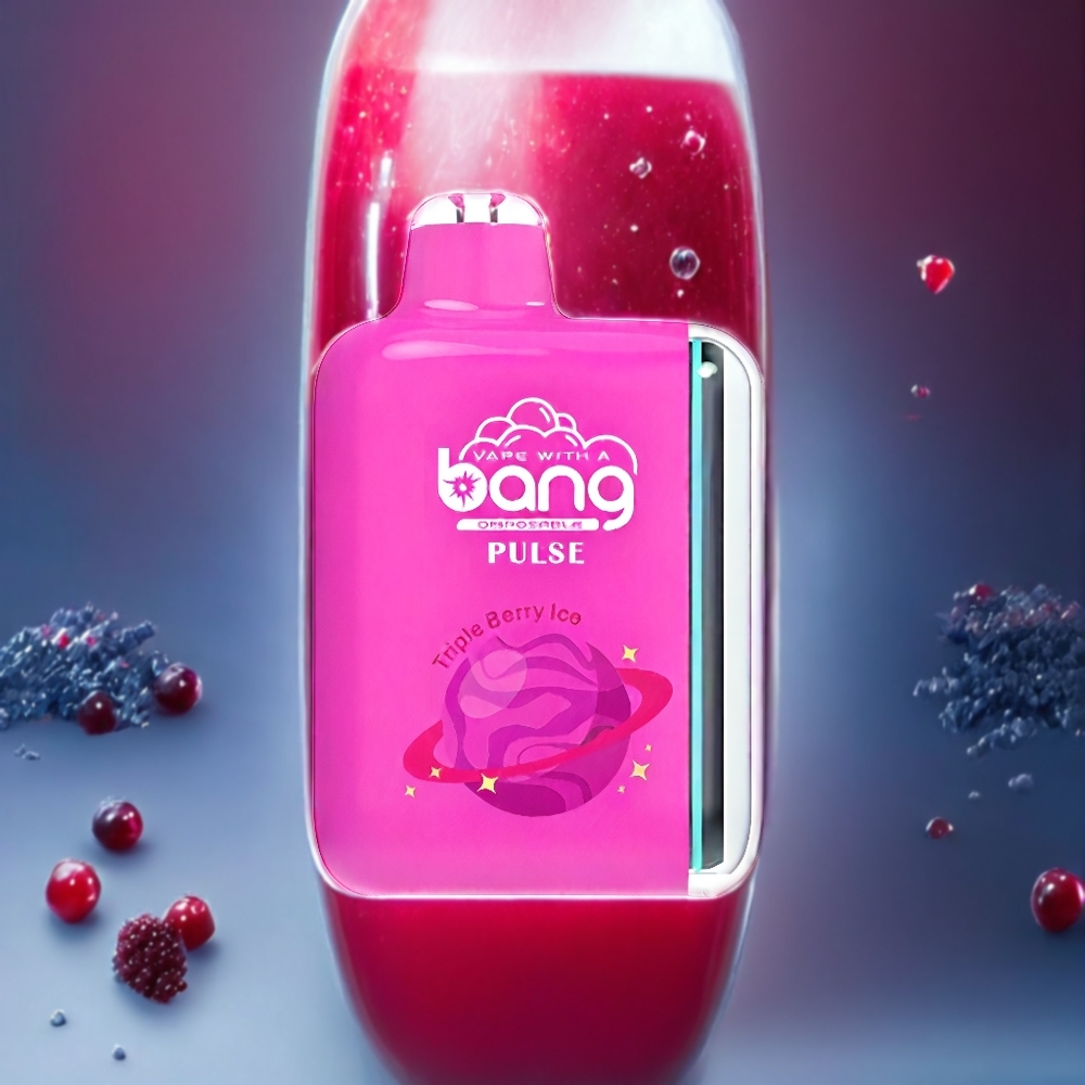 Bang Pulse 18000 Puffs Typ-C Laddning 650mAh Sverige Grossist Trippelbär Is