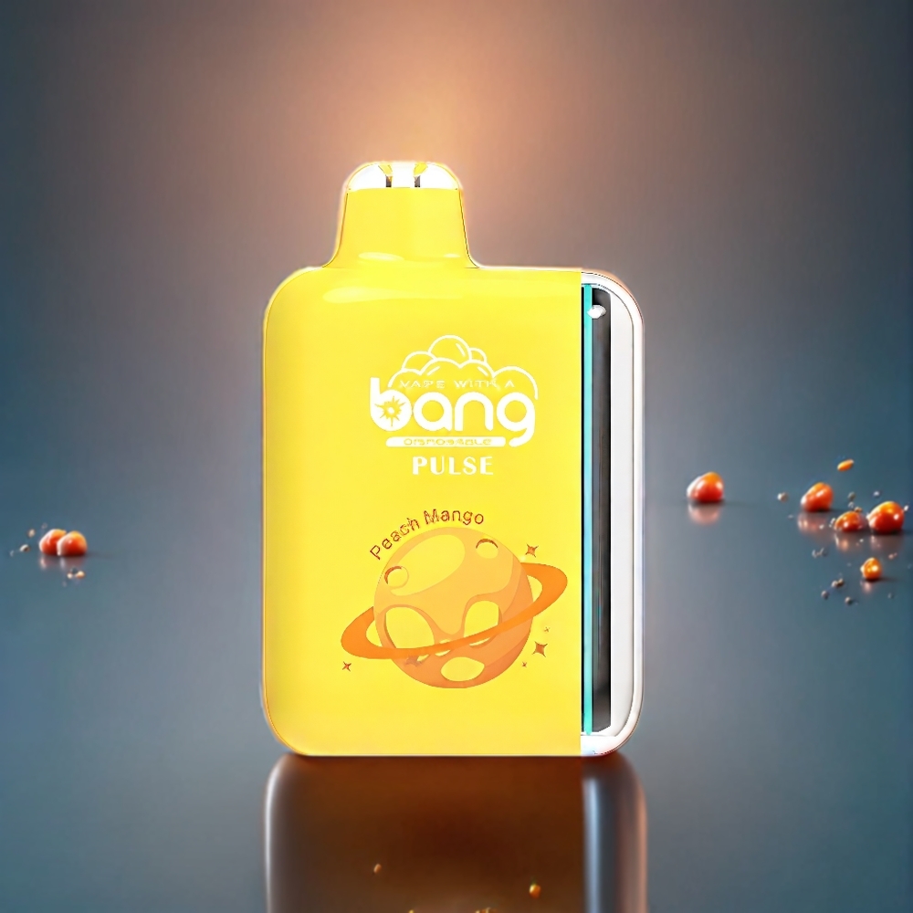 Bang Pulse 18000 Puffs Type-C 650mAh 0%/2%/3%/5% 26ml Mesh 1.0 ohm Sverige Grossist Persika Mango