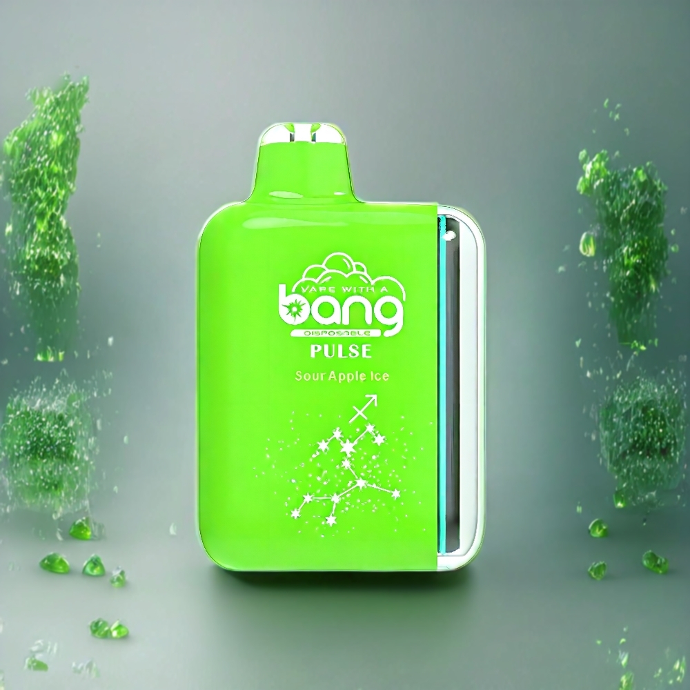 Bang Pulse 18000 Puffs Type-C 650mAh 26ml 1.0 ohm Sverige Grossist Sur Äpple Is