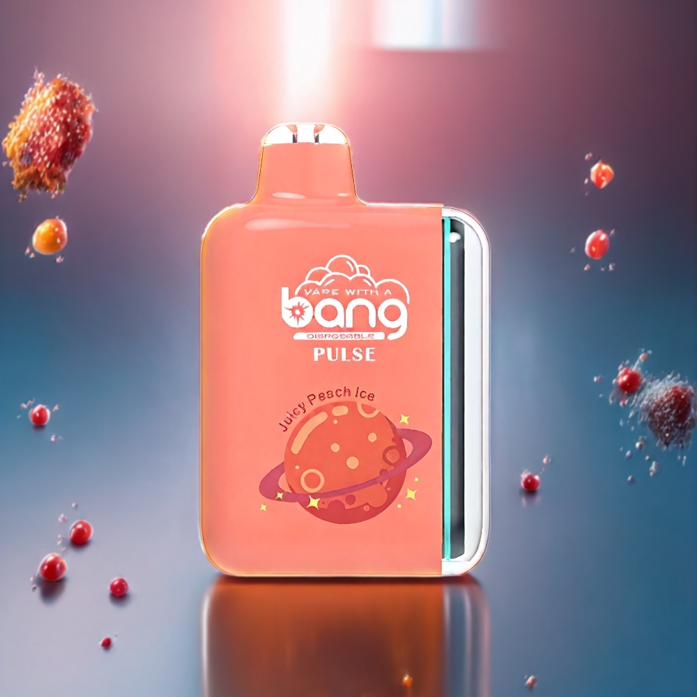 Bang Pulse 18000 Puffs Type-C 650mAh Sverige Grossist Saftig Persika Is