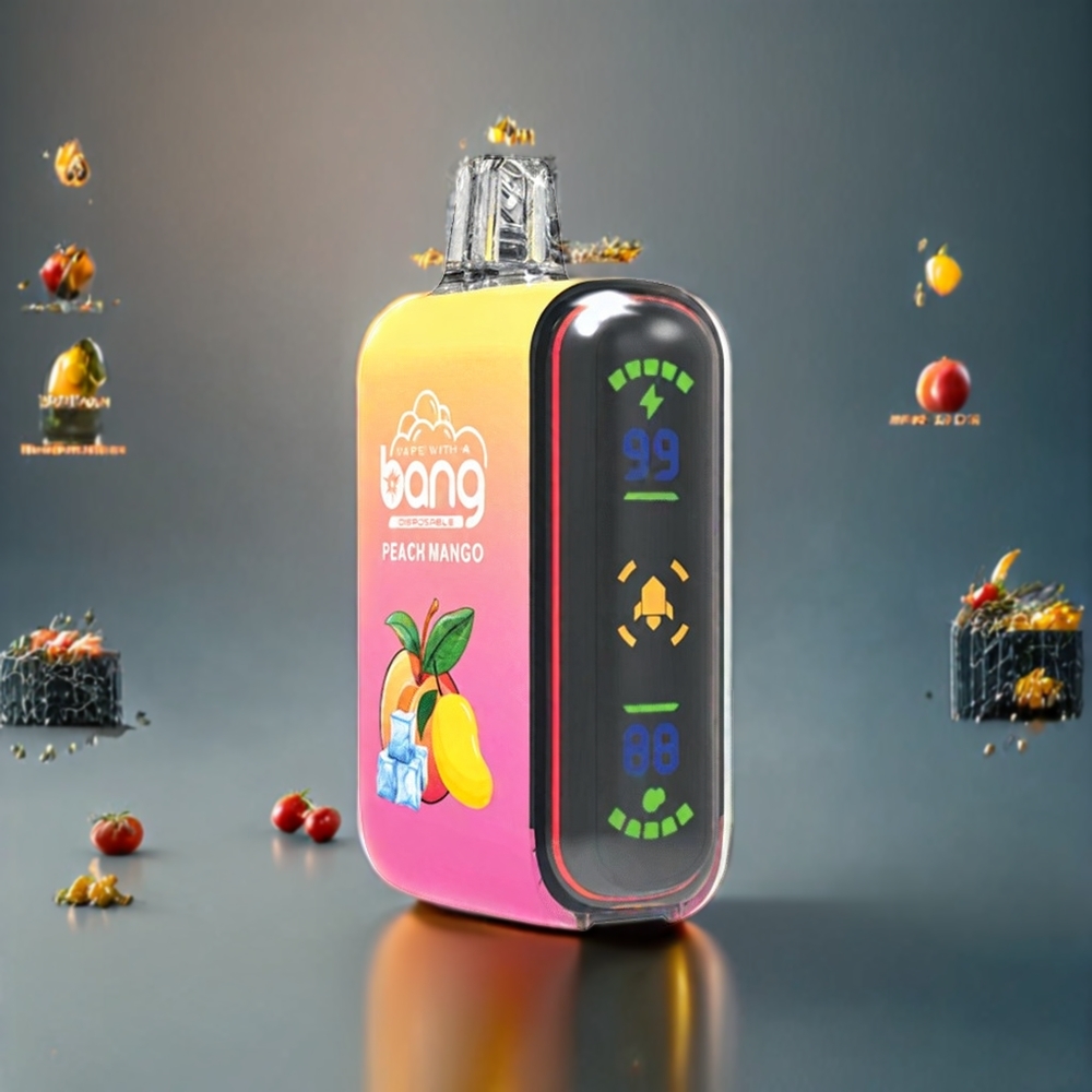 Bang Rocket 18000 Puffar 26ml 650mAh Sverige Grossist Persika Mango