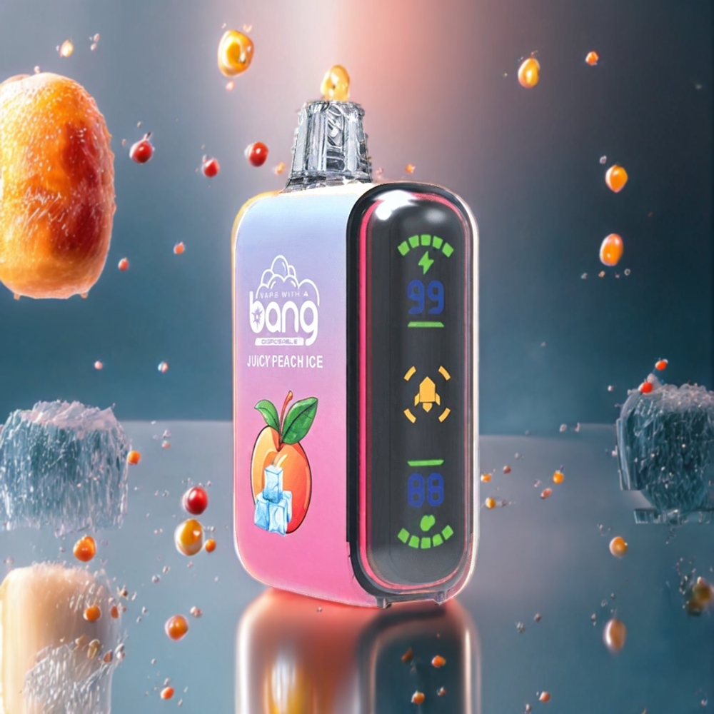 Bang Rocket 18000 Puffs 26ml 650mAh Sverige Grossist Saftig Persika Is