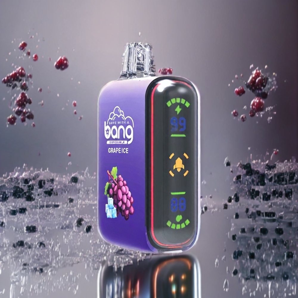 Bang Rocket 18000 Puffs Sverige Grossist Engångs Druvis Is