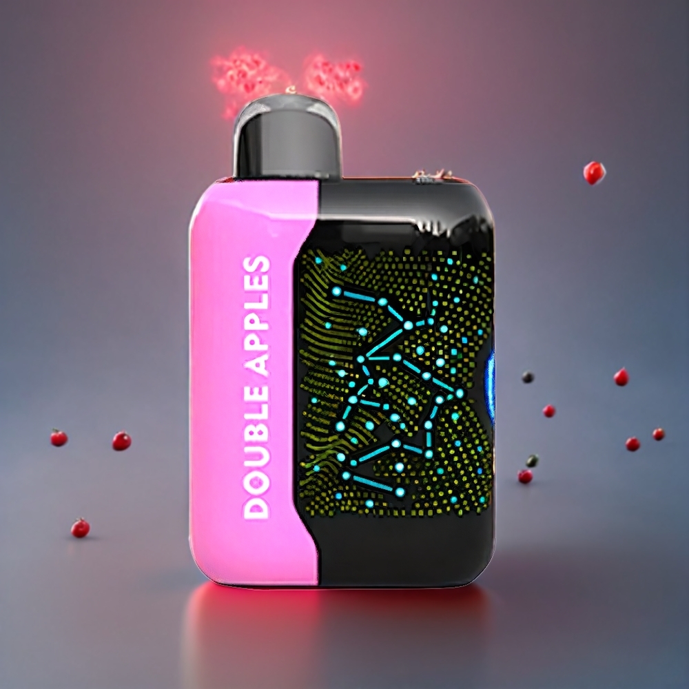 Bang Starry 25000 Puff 28ml 800mAh Mesh 1.0 Ohm Type-C Sverige Grossist Dubbel Äpplen