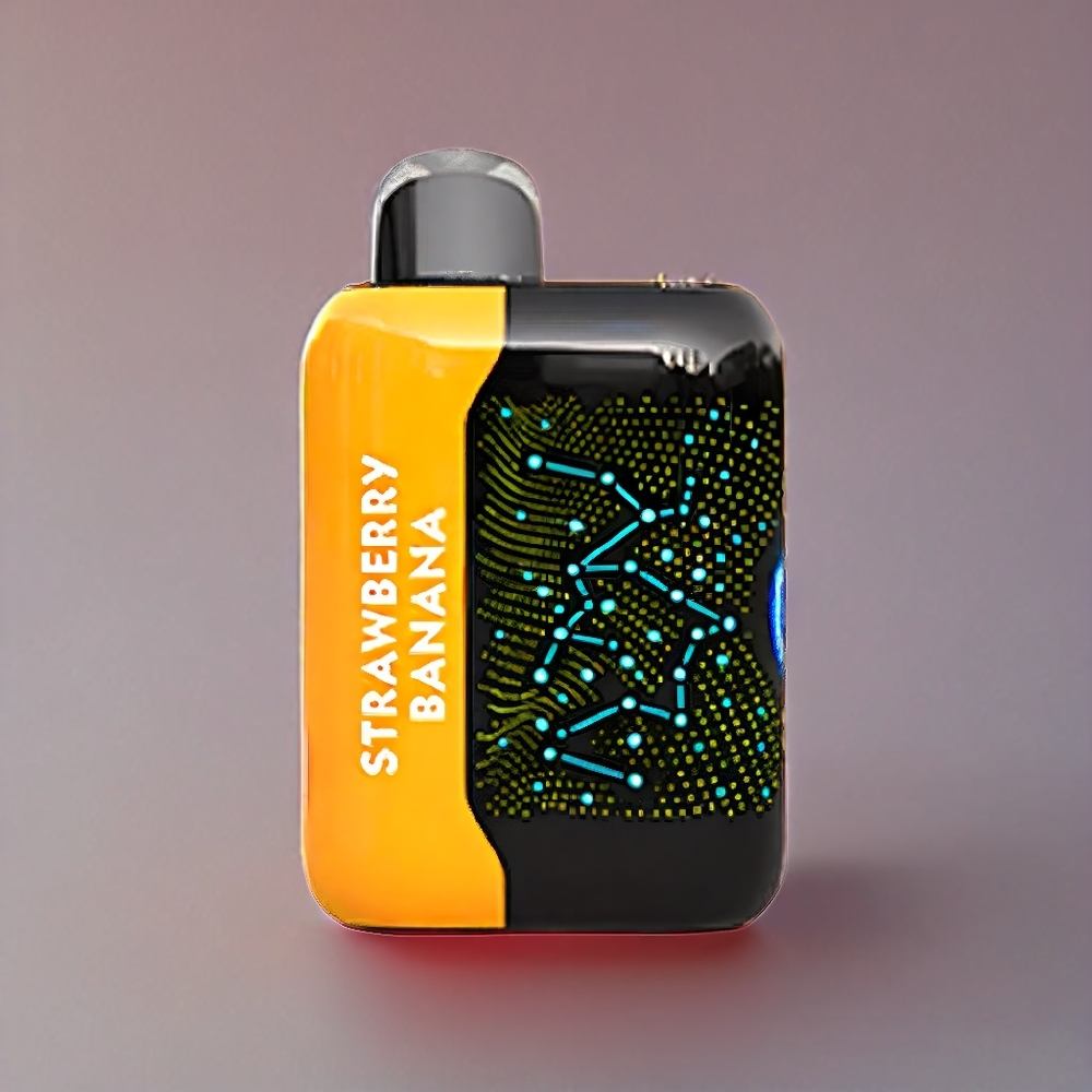Bang Starry 25000 Puffs 28ml 800 mAh Type-C Sverige Grossist Jordgubb Banan