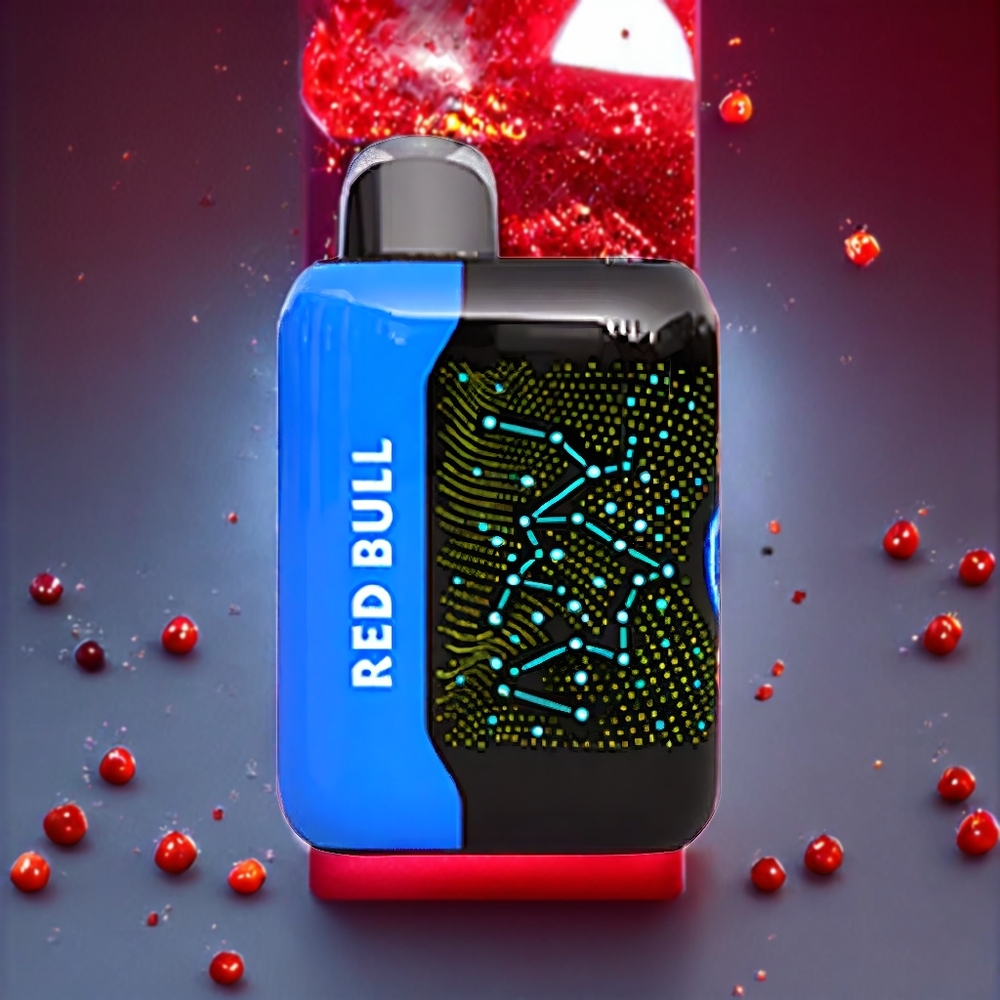 Bang Starry 25000 Puffs 28ml 800 mAh Type-C Sverige Grossist Röda Tjur