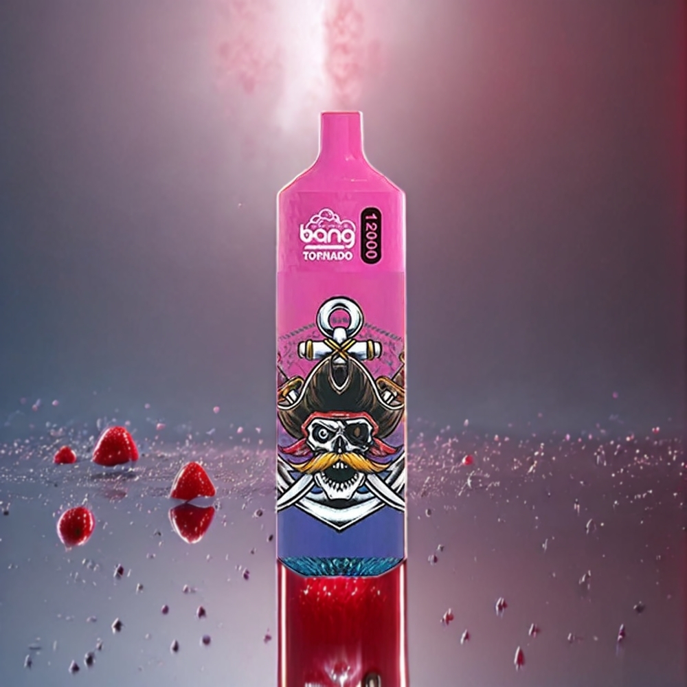 Bang Tornado 12000 Puffar 23ml 650 mAh 0%/2%/3%/5% Sverige Grossist Jordgubb Saft
