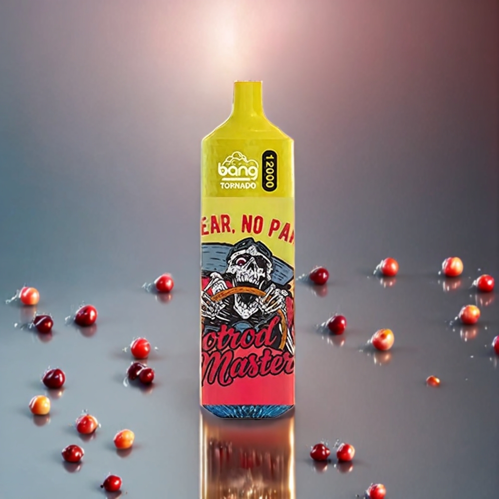 Bang Tornado 12000 Puffar 23ml 650 mAh Sverige Grossist Körsbär Persika Lemonad