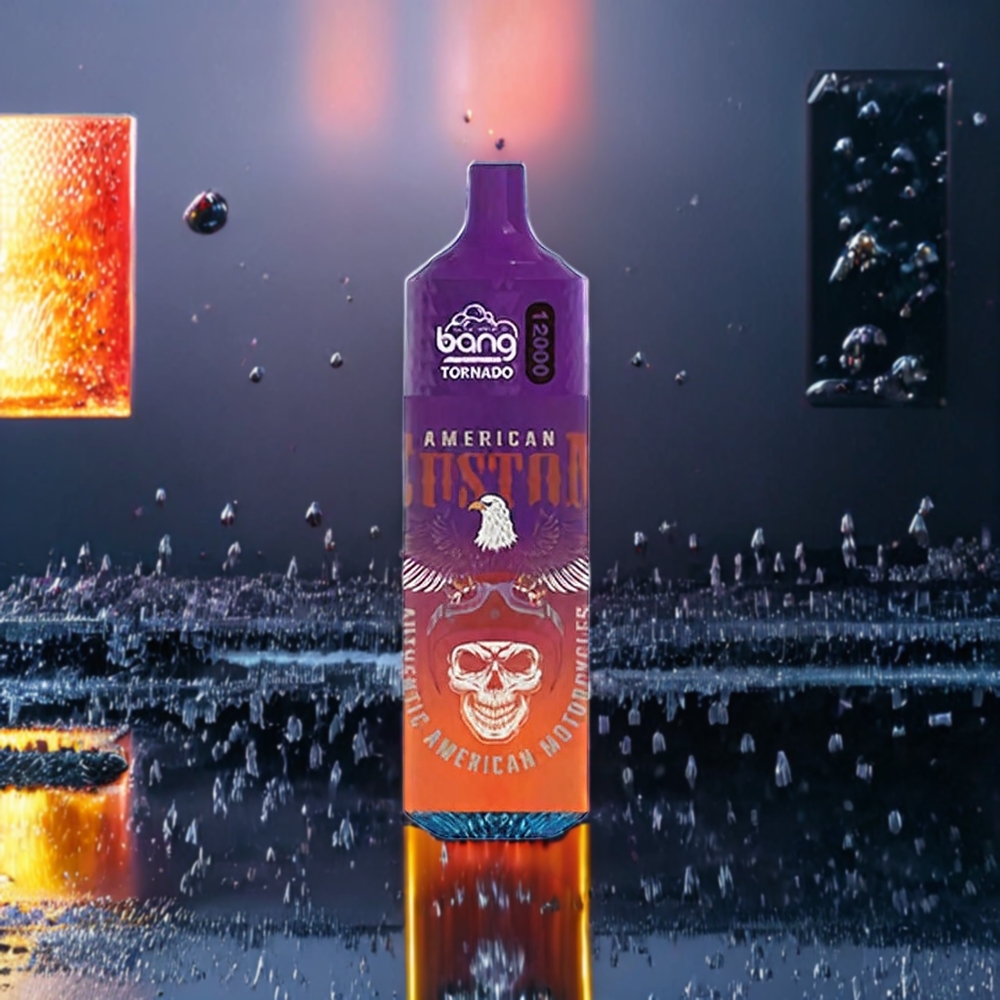 Bang Tornado 12000 Puffs 23ml 650 mAh 0%/2%/3%/5% Sverige Grossist Svart Drake Is