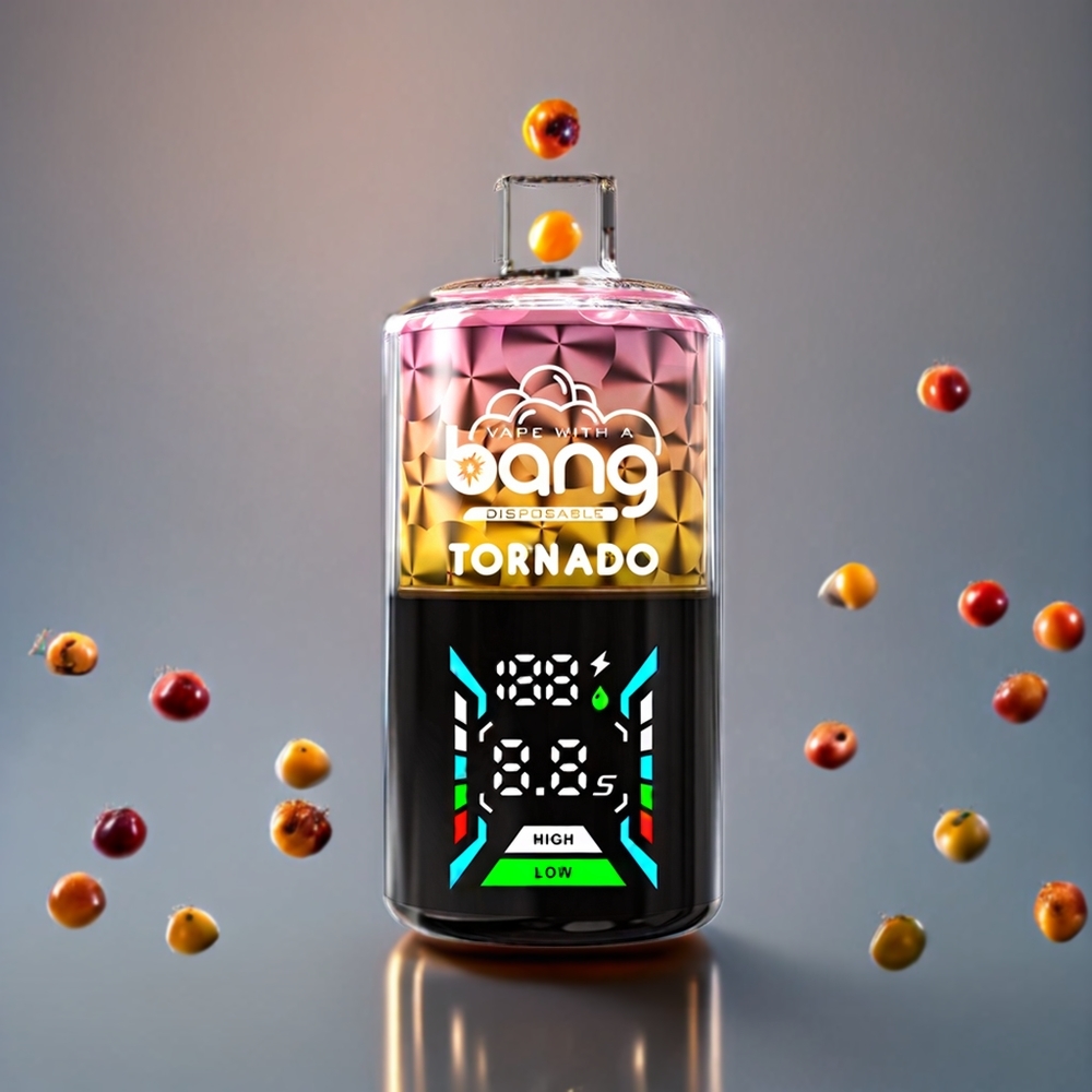 Bang Tornado 40000 Puffar 0% Nikotin 850mAh 40ml Sverige Grossist Mango Persika