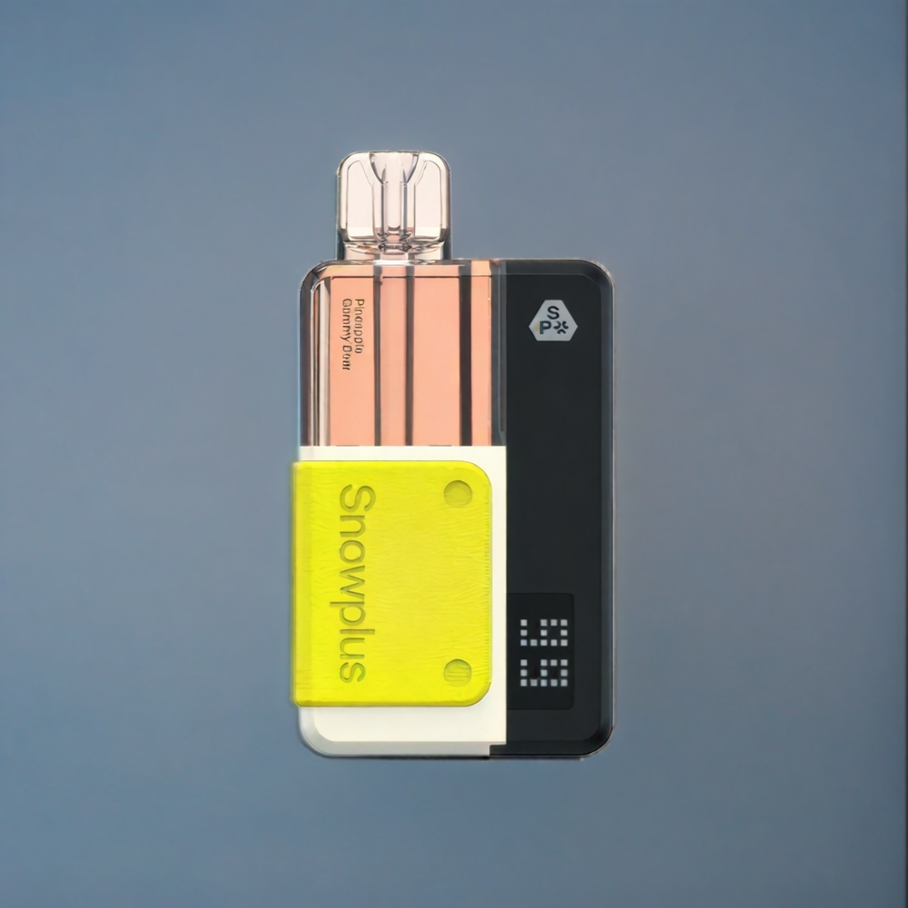 Ananas Gummy Björn Snowplus Swift Pod Kit 15000 Puffar 43x81x25mm 65g Dual Mesh 1000mAh 2 10ml Återanvändbart Batteri Sverige Grossist