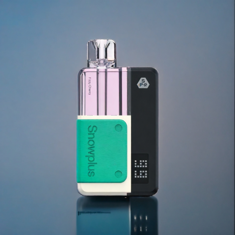 Fizzy Cherry (Kirschlätt) Snowplus Swift Pod Kit 15000 15000 puffar 65g Dual Mesh 1000mAh 2 10ml Sverige Grossist