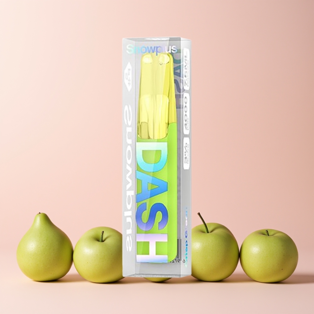Snowplus Dash 4000 Puffar Keramisk 530 mAh Sverige Grossist Frisk Grönt