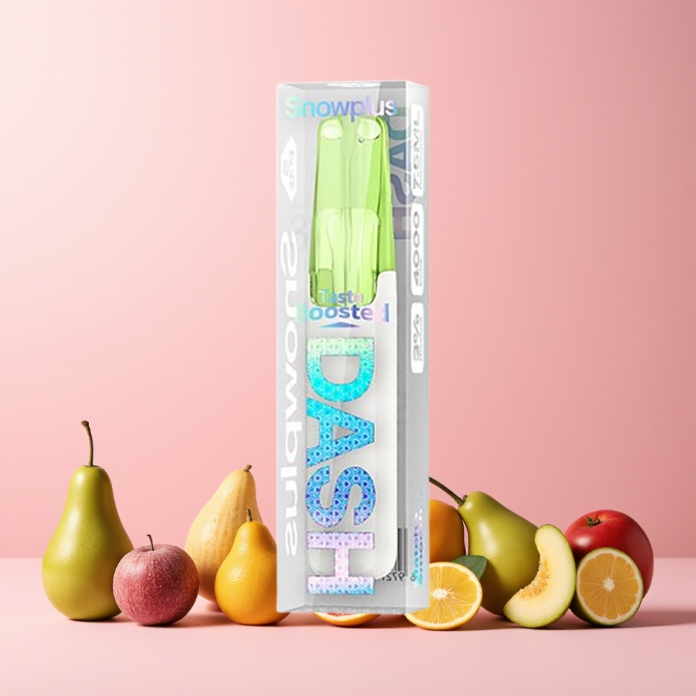 Snowplus Dash 4000 Puffar Keramisk Atomizer Sverige Grossist Matcha Smoothie