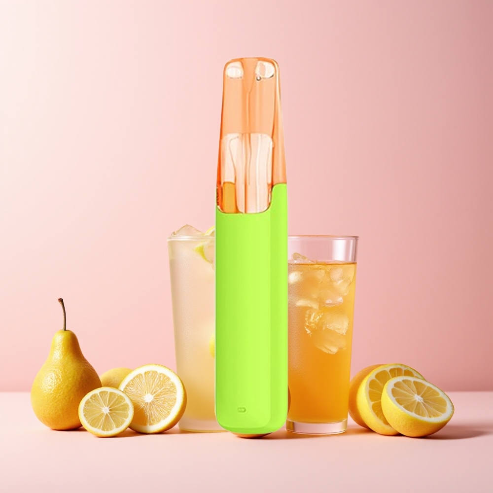Snowplus Dash 4000 Puffs 530 mAh 7.5 ml Sverige Grossist Sprudlande Isad Lemon Tea