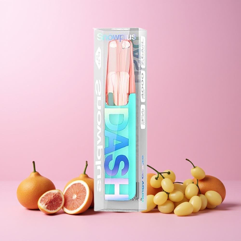 Snowplus Dash 4000 Puffs Ceramic 530mAh Sverige Grossist Syrlig Druva