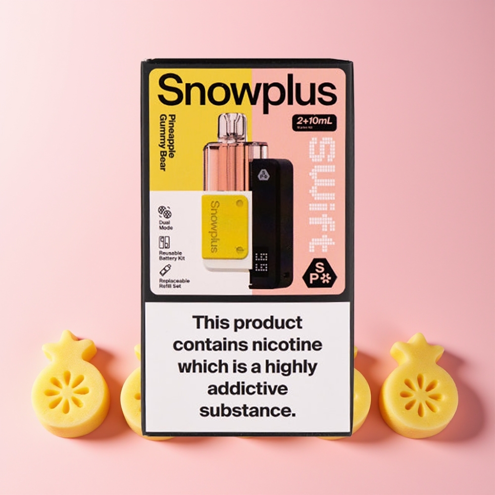 Snowplus Swift 5000 Andnings Dual Mesh 1000 mAh Sverige Grossist Ananas Gummibjörn
