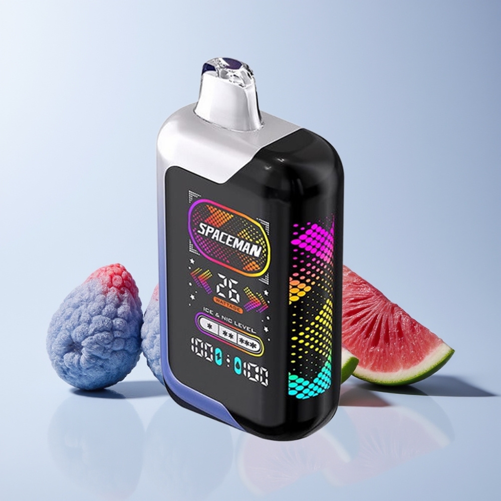 SPACEMAN SP40000 20ml/1000mAh Sverige Grossist Engångs Vape Blå Hallon Is