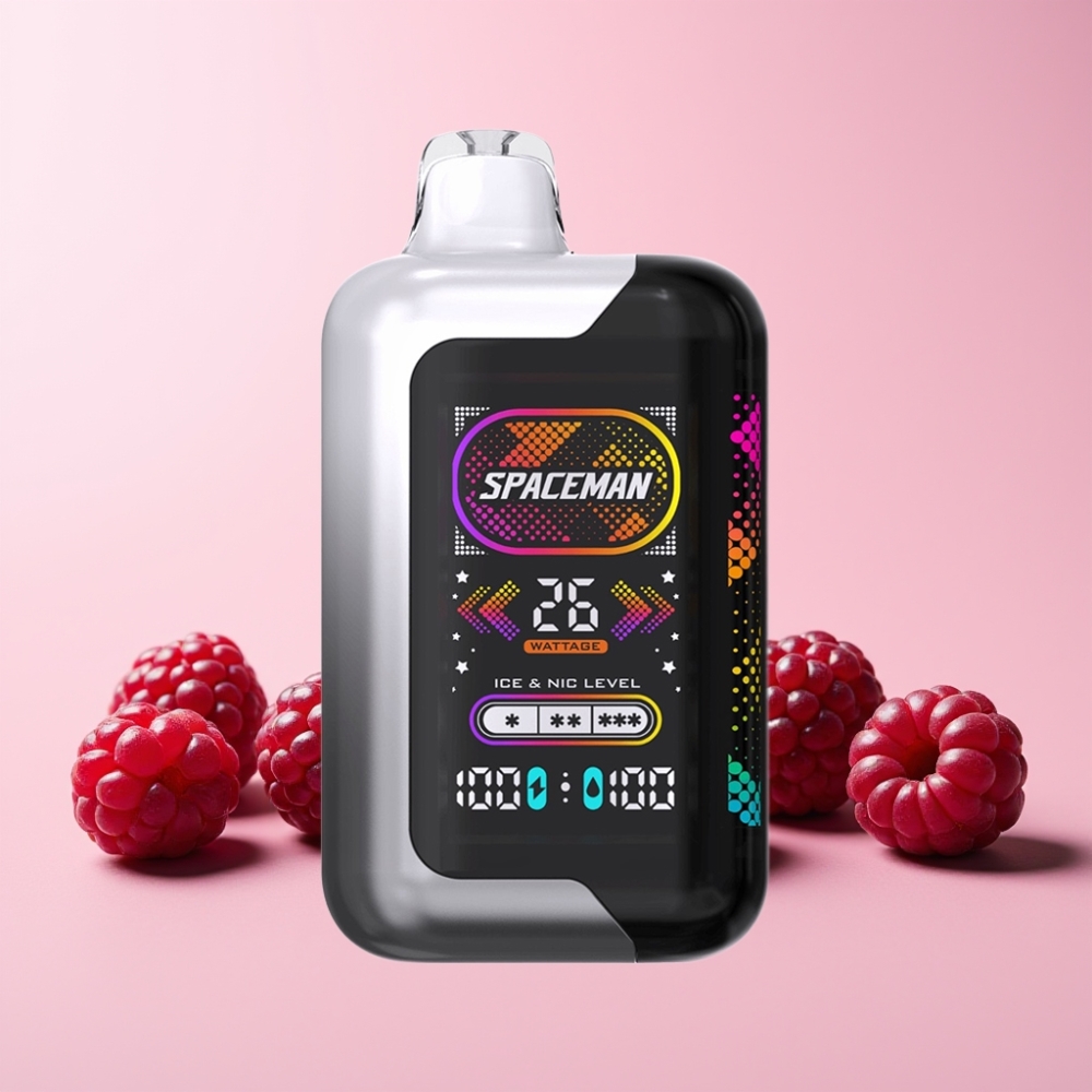 SPACEMAN SP40000 20ml 50mg Sverige Grossist Engångs Vape Björnbär Razz