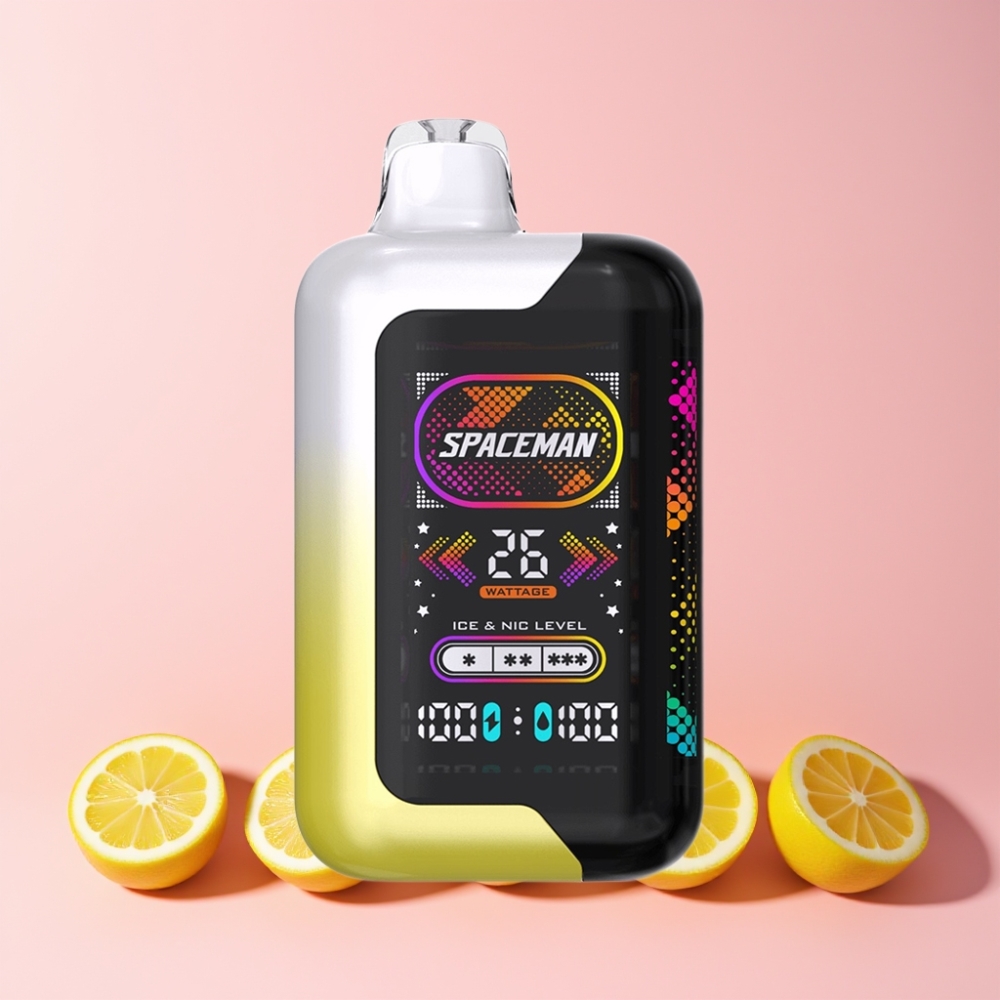 SPACEMAN SP40000 2-munnar 1000mAh 20ml Citron Sverige Grossist