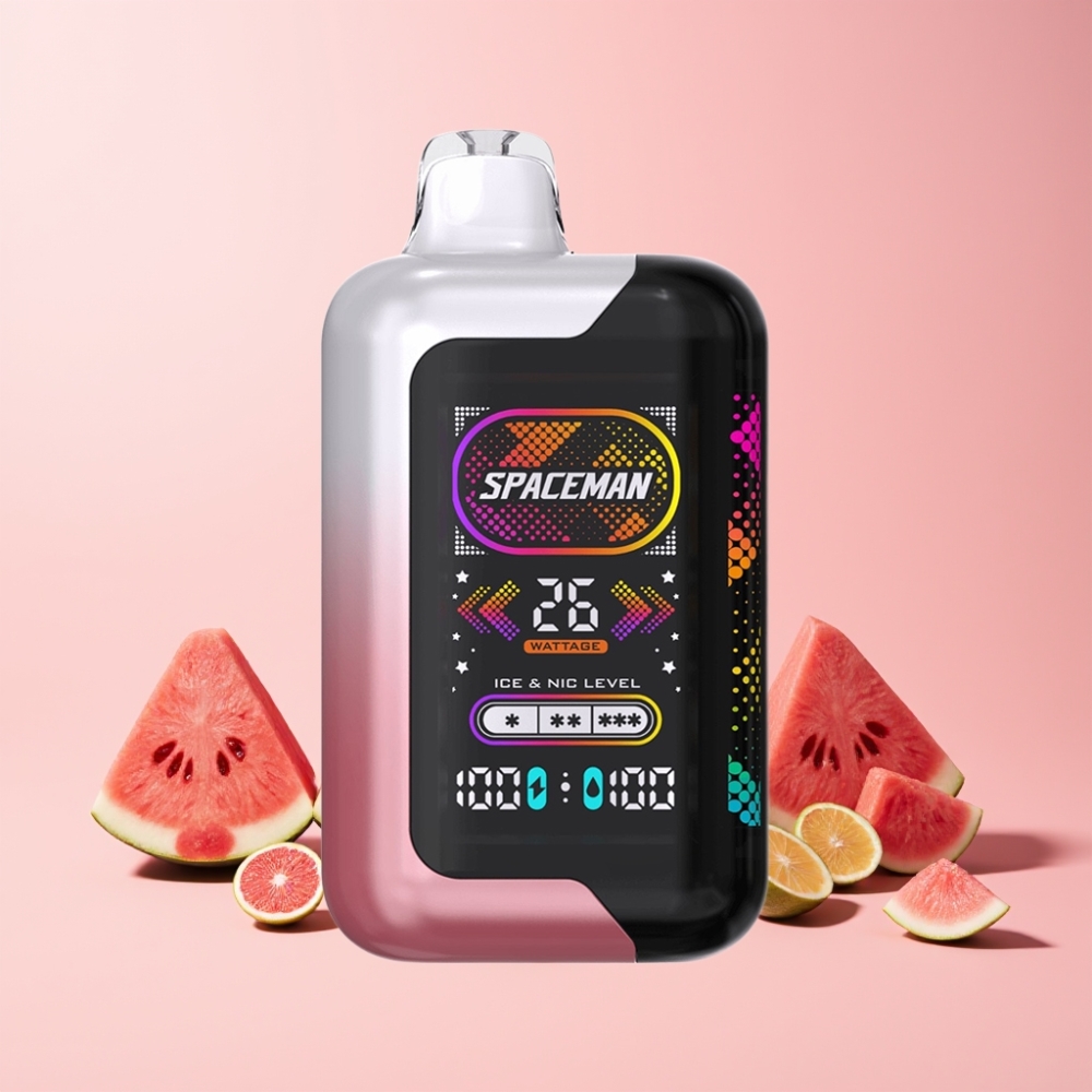 SPACEMAN SP40000 Dubbel Munstycke 20ml 1000mAh Sverige Grossist Vattenmelon Is