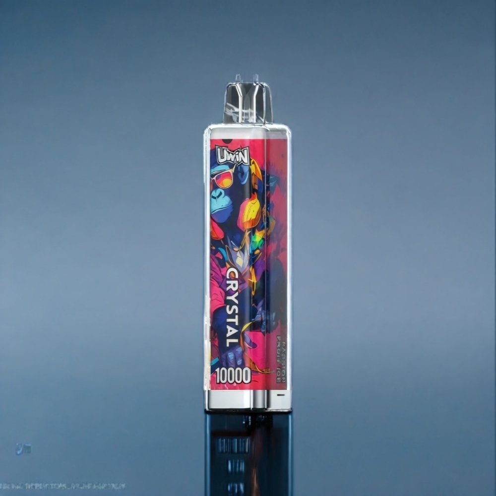 Passionsfrukt Is UWIN Crystal 10000 Puffar Sverige Grossist RGB Ljus Mesh Coil Type-C
