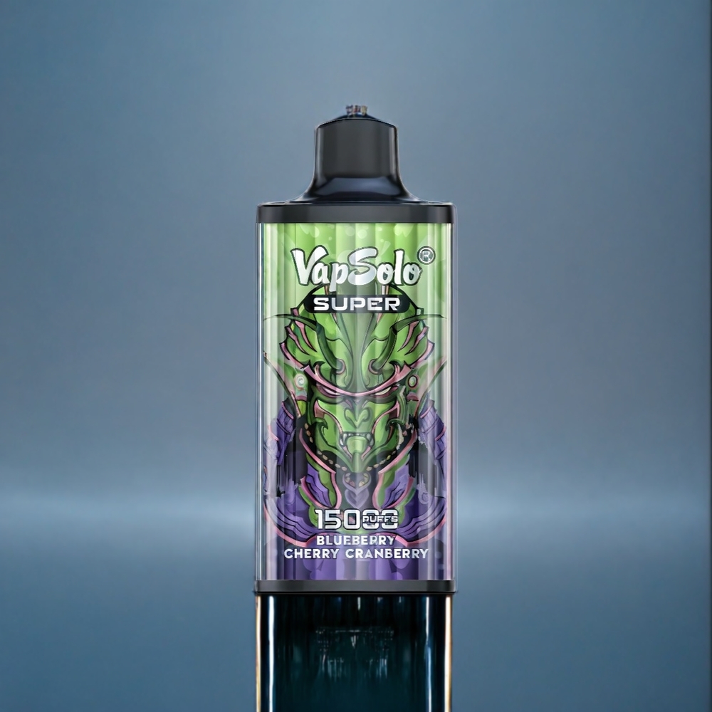Blåbär Körsbär Tranbär Vapsolo Super 15000 Puffar 40ml 850mah Sverige Grossist
