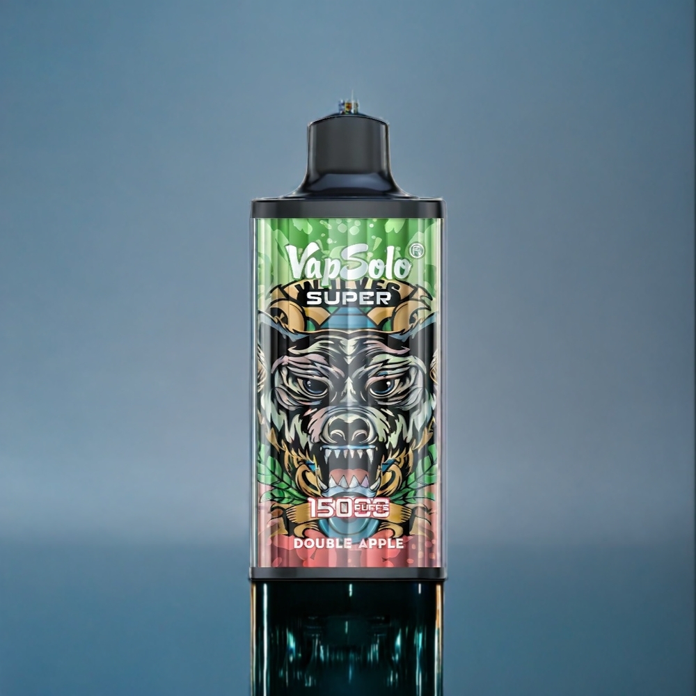 Dubbel Äpple Vapsolo Super 15000 Puffar 40ml 850mah Sverige Grossist