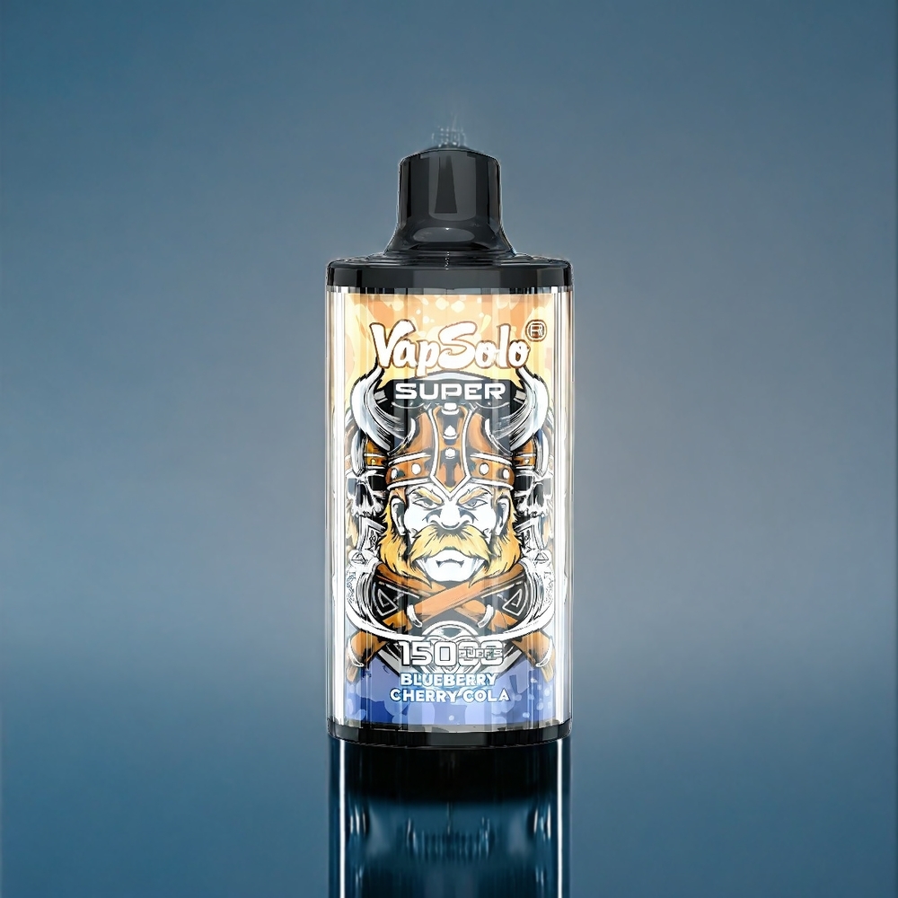 Körsbär Cola Vapsolo Super 15000 Puffar 850mah Sverige Grossist