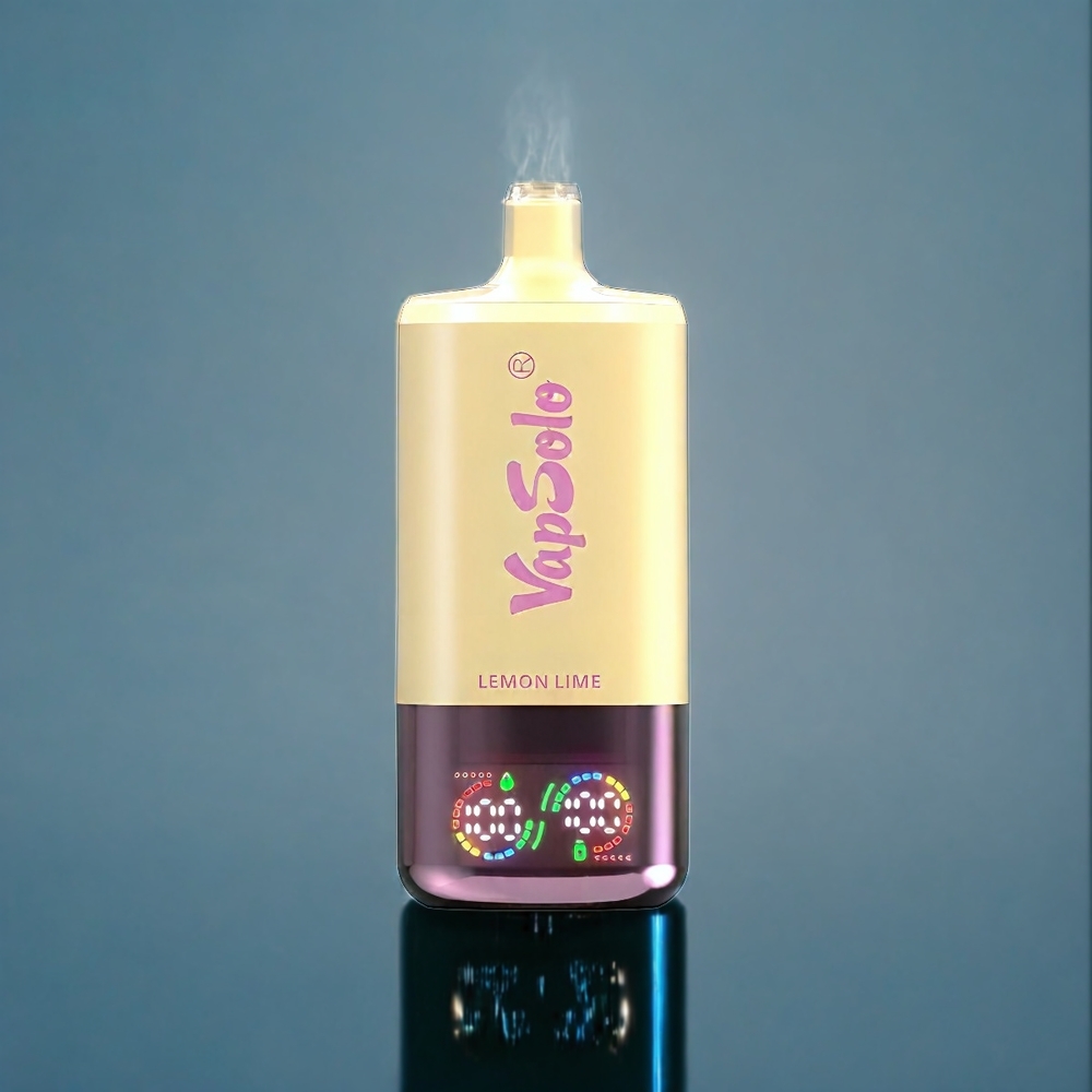 Citron Lime VapSolo Tripe 30000 Puffar 40ml Type-C 3 Tank Sverige Grossist