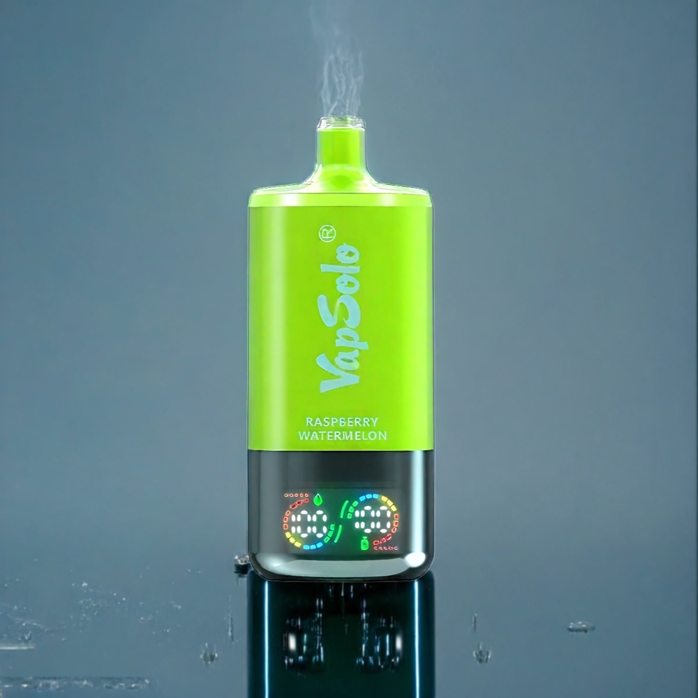 Hallon Vattenmelon Vapsolo Tripe 30000 Puffar 40ml 20mg/50mg Type-C 3 Tankar Sverige Grossist
