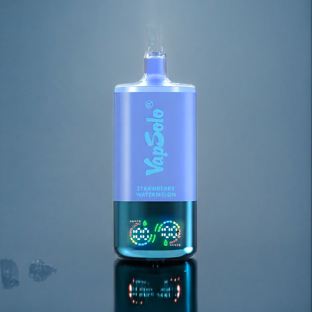 Jordgubbe & Vattenmelon Blåbär Is VapSolo Tripe 30000 Puffar 40ml 20mg/ml 50mg/ml 3 Tankar Type-C Sverige Grossist