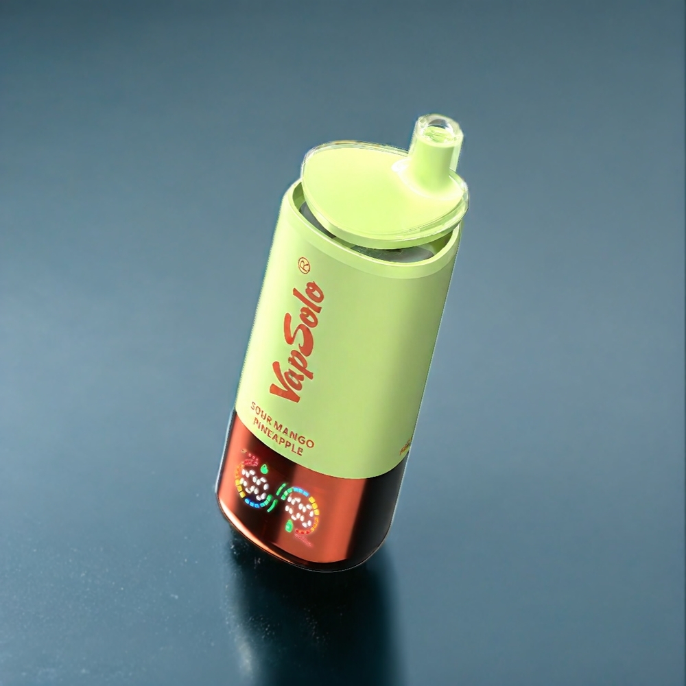 Syrlig Mango Ananas VapSolo Tripe 30000 Puffar 40ml Type-C 3 Tank Sverige Grossist