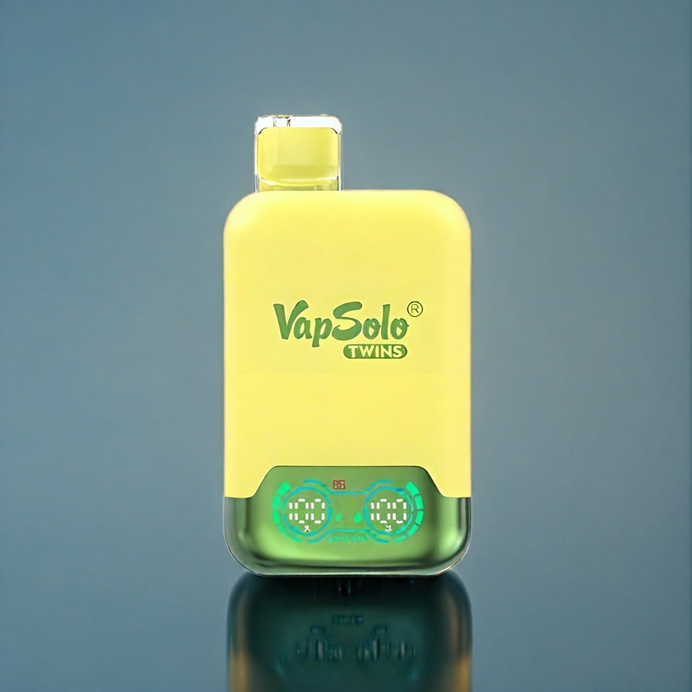 Ananas Kokos & Vattenmelon Is Vapsolo Twins 20000 Puffar 40 ml 20mg/ml Sverige Grossist Typ-C 2 Oljatankar
