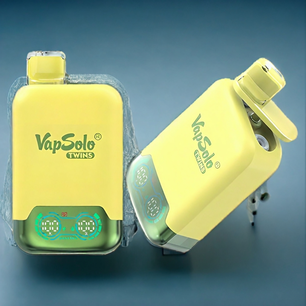 Ananas Kokos & Vattenmelon Is Vapsolo Twins 20000 Puffar 40 ml 20mg/ml Sverige Grossist Typ-C 2 Oljatankar