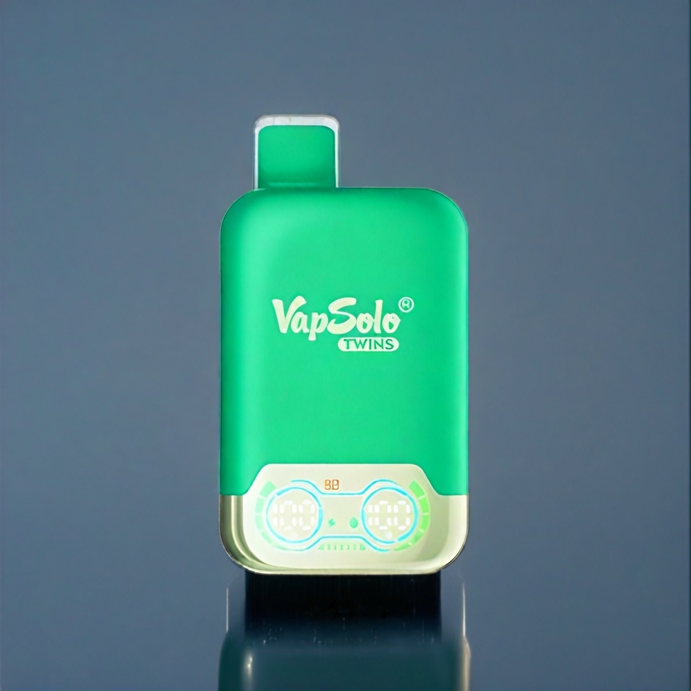 Blåbär Svartvinbär & Grapefrukt Refresher Vapsolo Twins 20000 Puffar 40 ml 20mg/ml 50mg/ml Typ-C Sverige Grossist