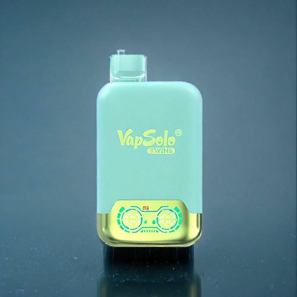 Trippel Melon & Ananas Kokos Vapsolo Twins 20000 Puffar 40 ml 20mg/ml 50mg/ml Typ-C Sverige Grossist