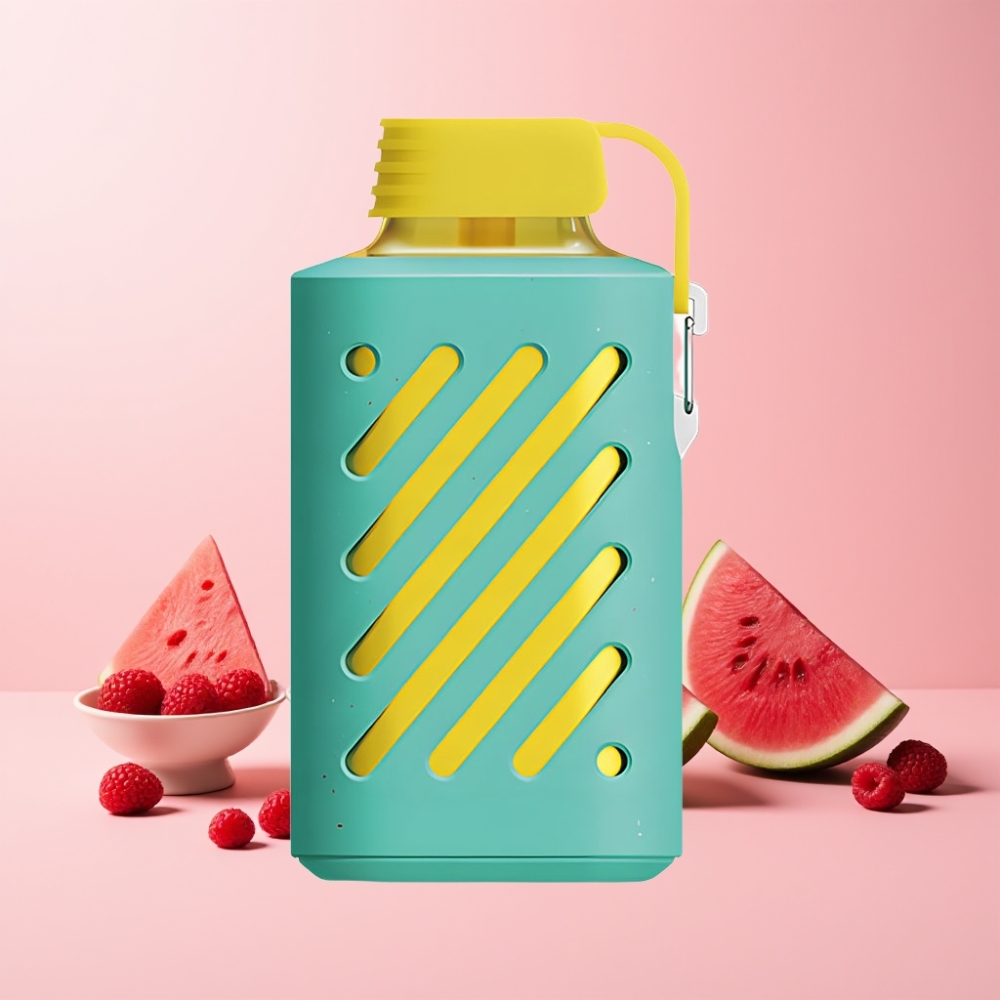 VOZOL GEAR 10000 Puffar Multi-Funktionell Bälte 20ml E-vätska VAMT Mesh Coil Hallon Vattenmelon Sverige Grossist